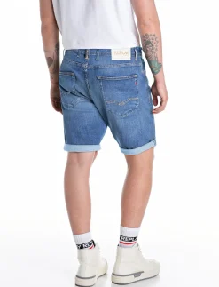 RBJ.981 SHORT Shorts TAPERED 573 ECO PLUS - Denim shorts