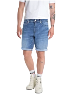 RBJ.981 SHORT Shorts TAPERED 573 ECO PLUS - Denim shorts