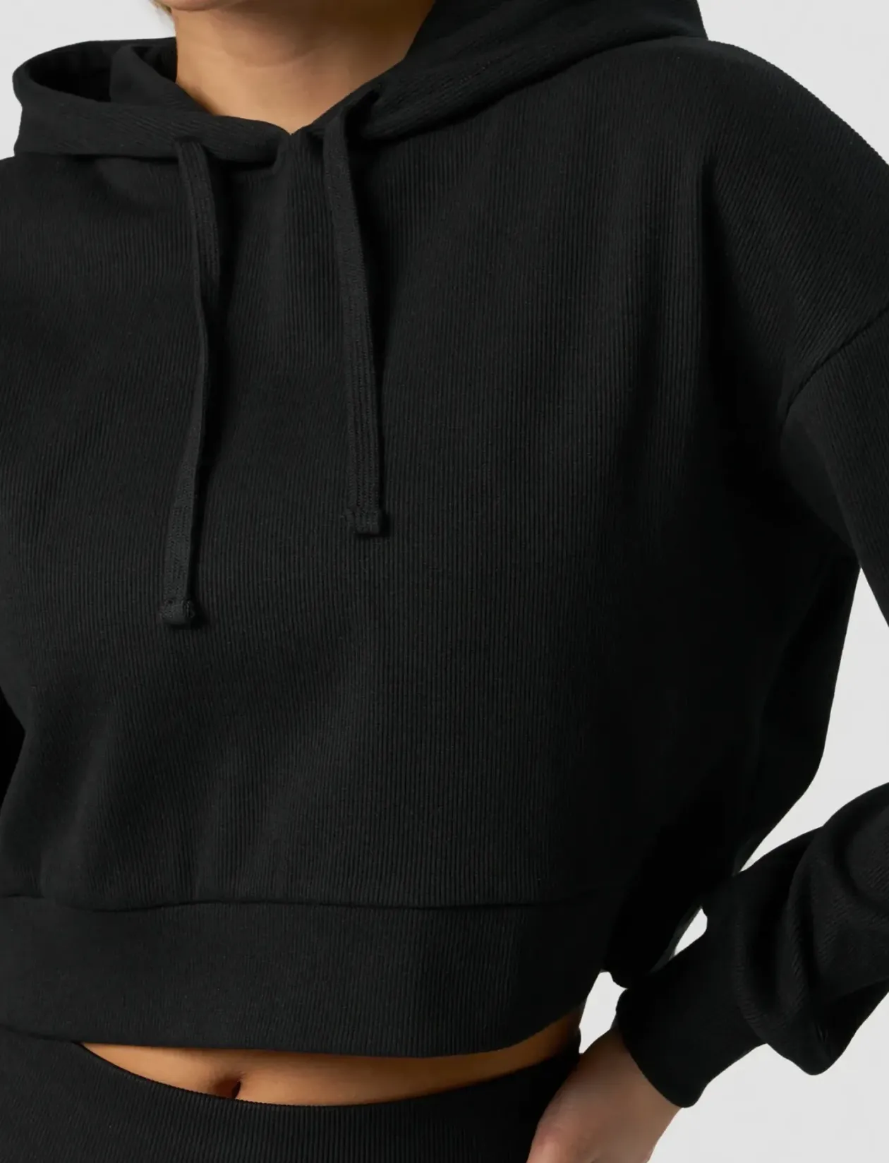Recharge Cropped Hoodie W - Hættetrøjer
