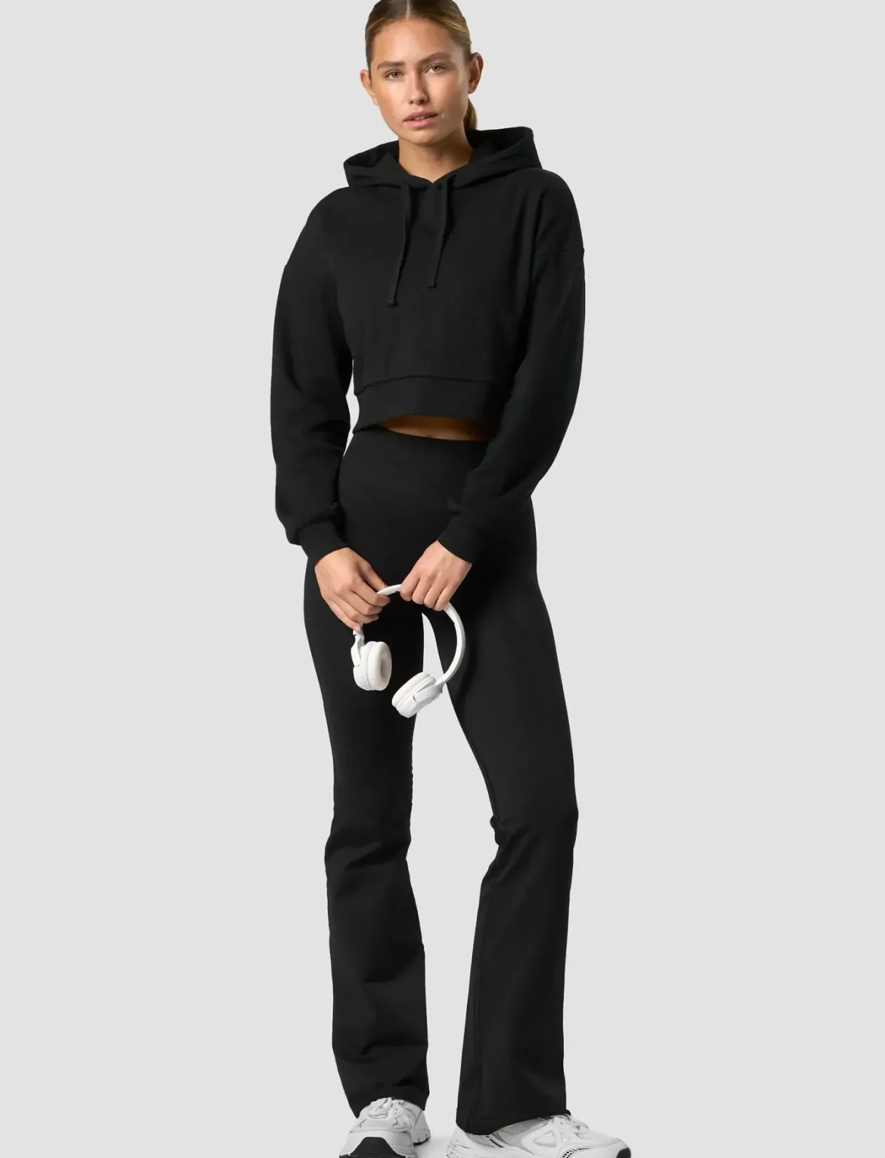 Recharge Cropped Hoodie W - Hættetrøjer