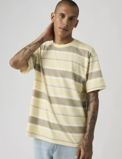 RED TAB VINTAGE TEE PECOS STRI - T-Shirts