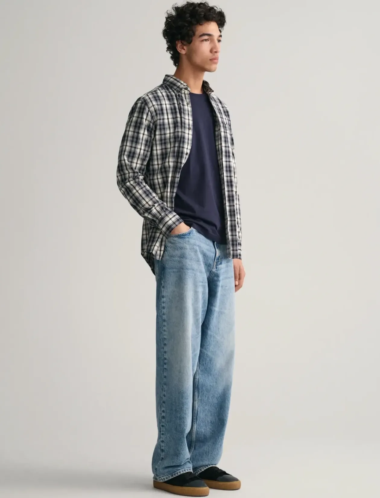 REG ARCHIVE POPLIN PLAID SHIRT - Ternede skjorter