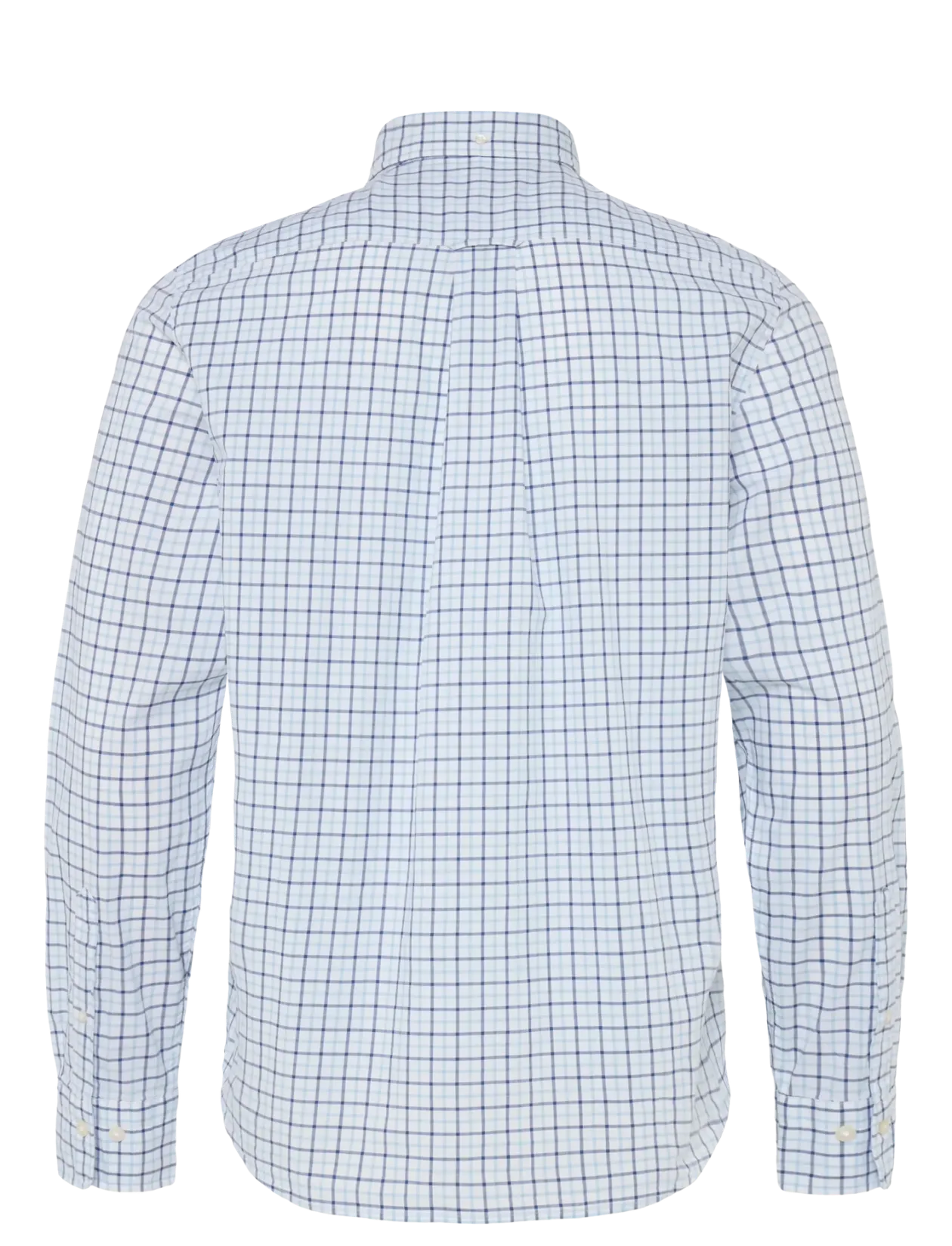 REG CLASSIC POPLIN CHECK - Ternede skjorter
