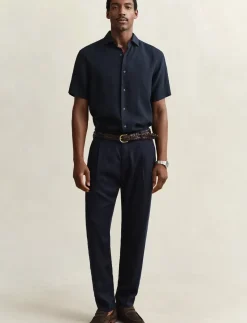 REG LYOCELL PANTS - Casual