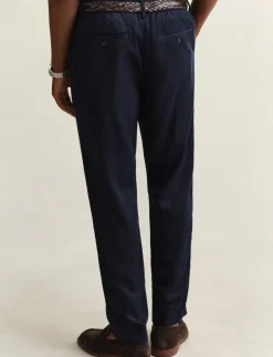 REG LYOCELL PANTS - Casual