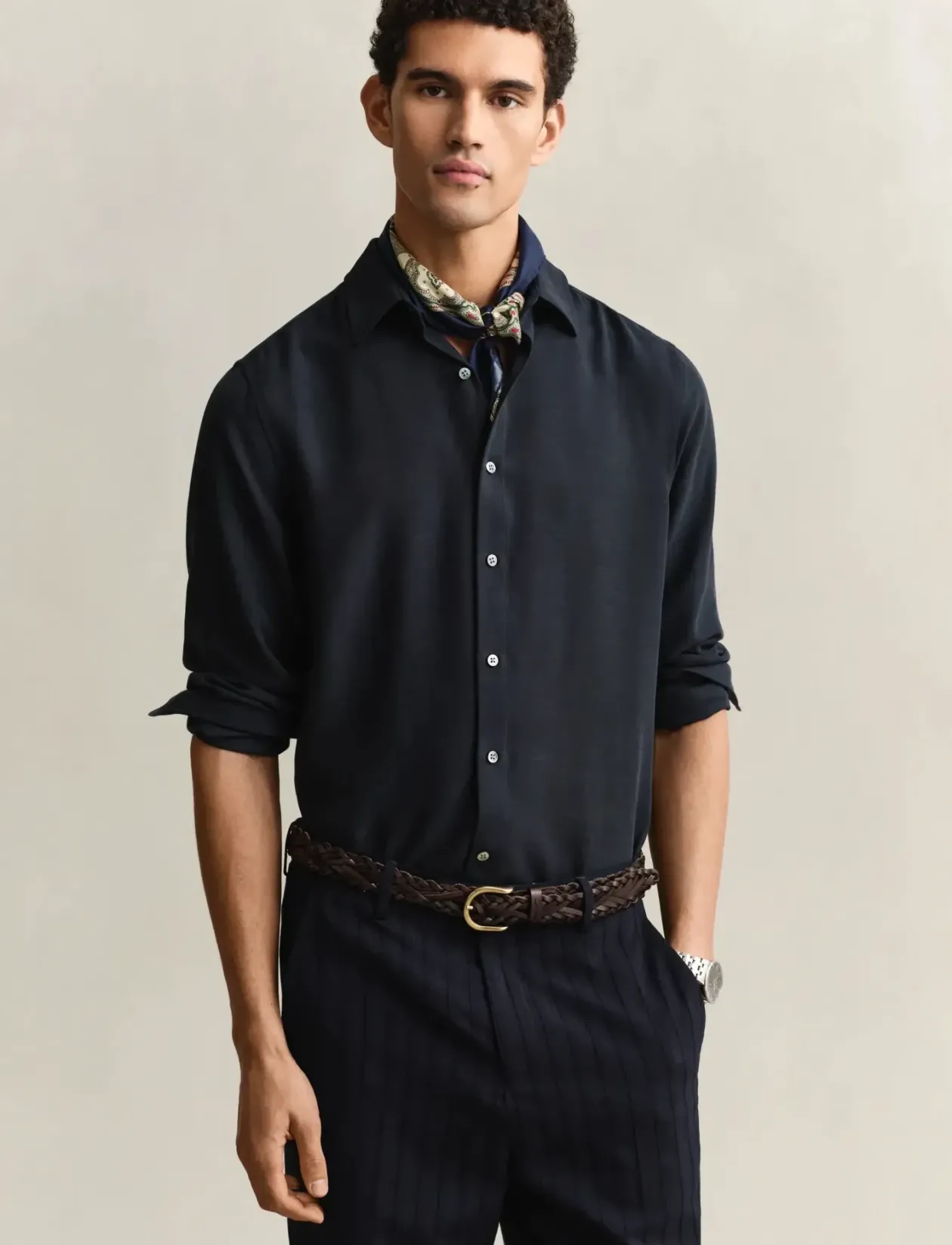 REG LYOCELL SHIRT - Casual