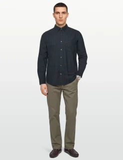REG TWILL MICRO MULTI CHECK SHIRT - Ternede skjorter