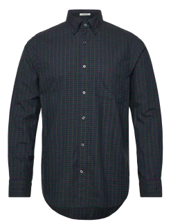 REG TWILL MICRO MULTI CHECK SHIRT - Ternede skjorter