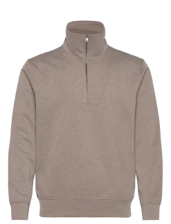 Regular-fit zip-neck sweatshirt - Sweatshirts
