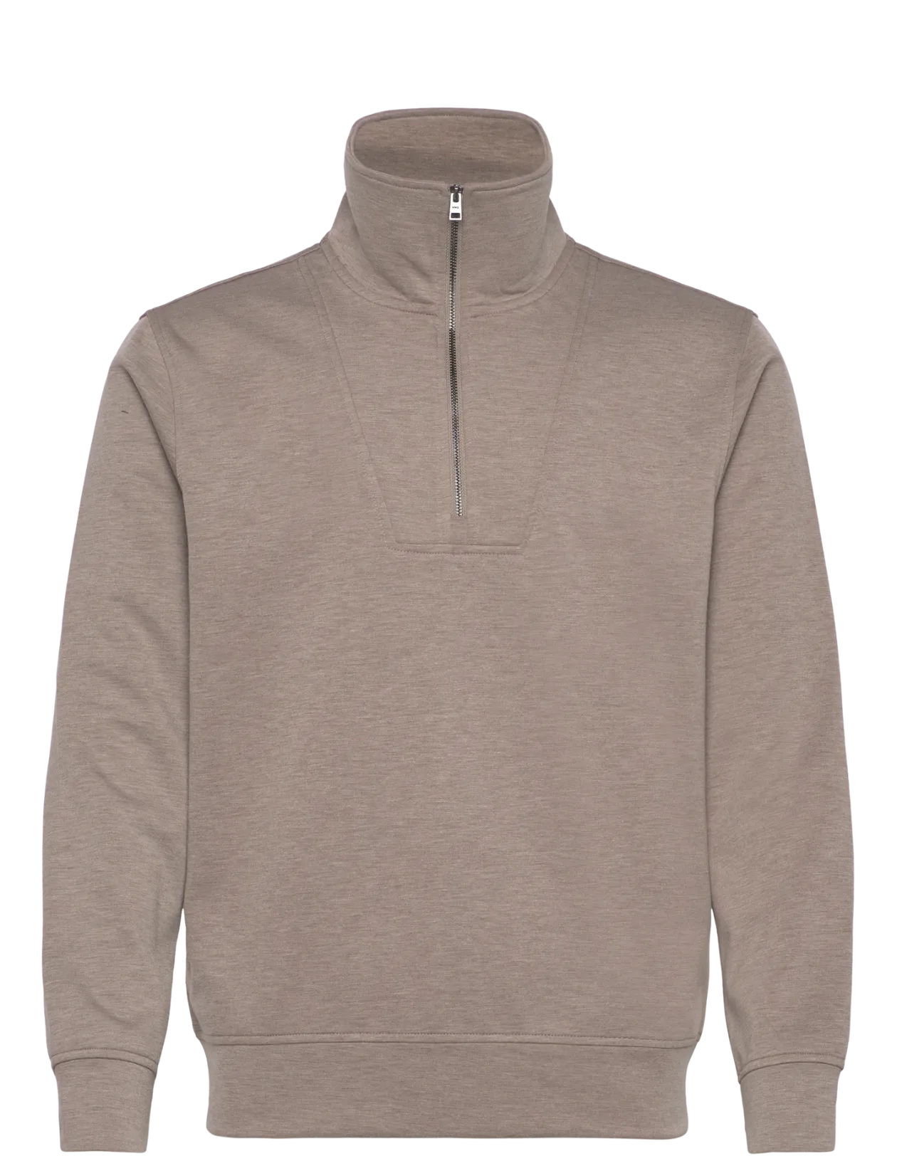 Regular-fit zip-neck sweatshirt - Sweatshirts