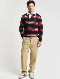 RELAXED CANVAS PANTS - Casual