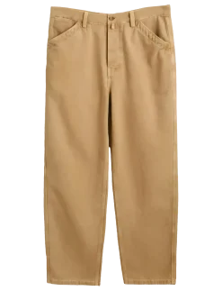 RELAXED CANVAS PANTS - Casual