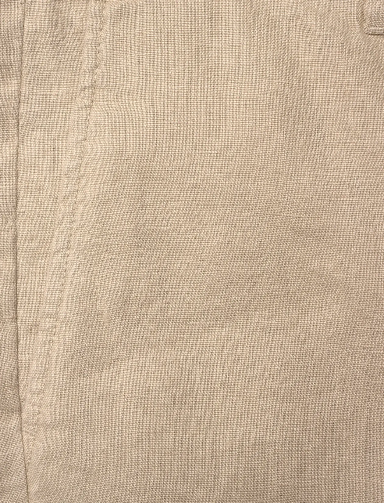 RELAXED LINEN DS SHORTS - Hørshorts
