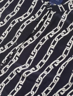 REL CHAIN PRINT TUNIC DRESS - Tunikaer