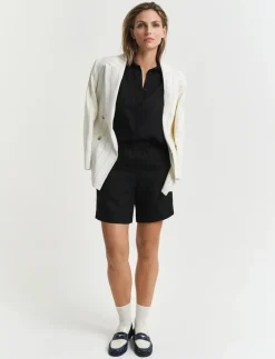 REL LINEN BLEND PULL ON SHORTS - Casual shorts