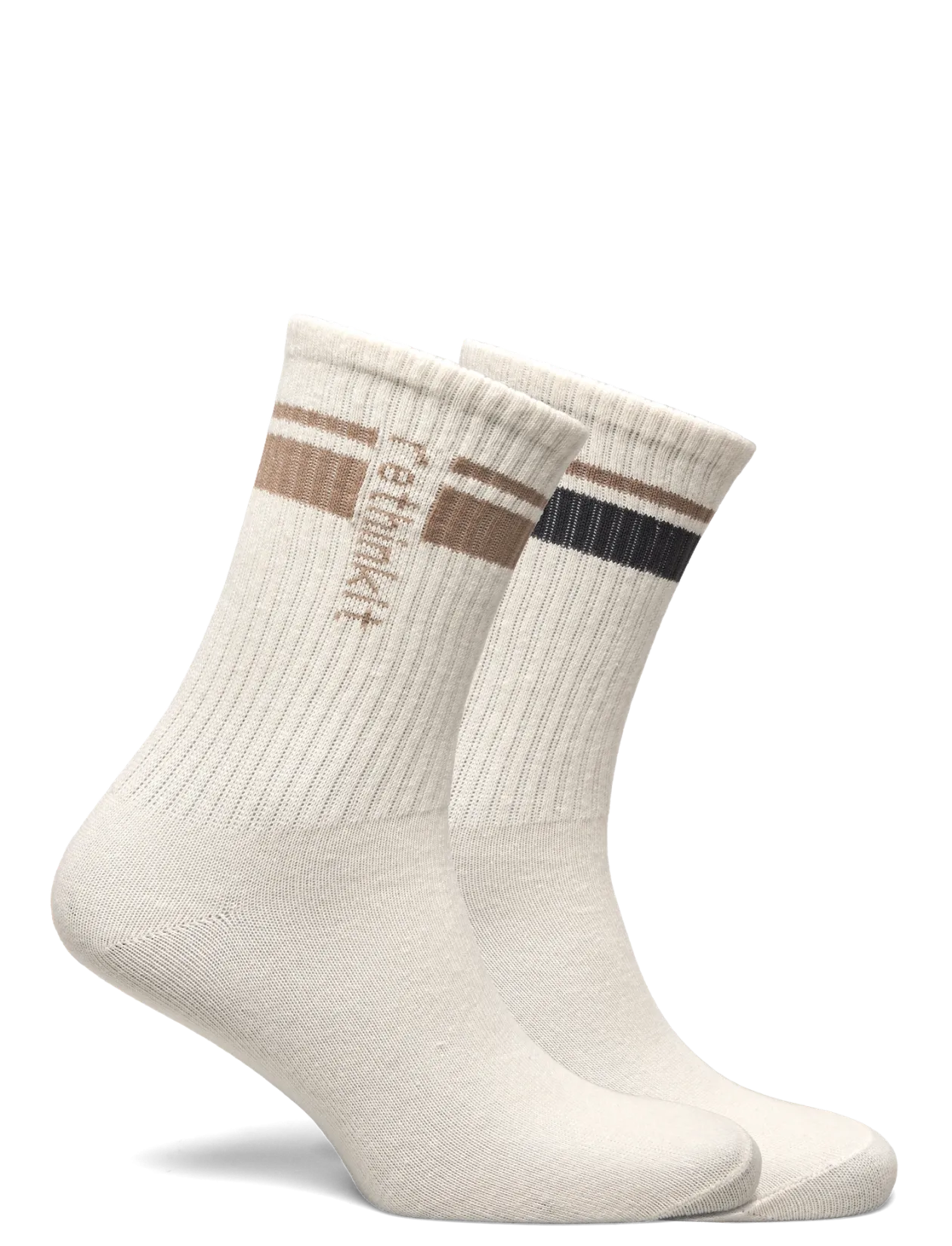 Rethinkit Striped Crew Sock 2pack - Strømper