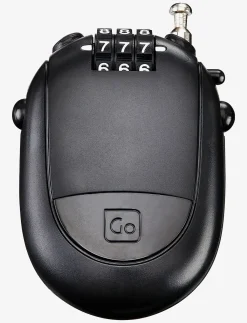 Retractable Cable Padlock - Rejse tilbehør