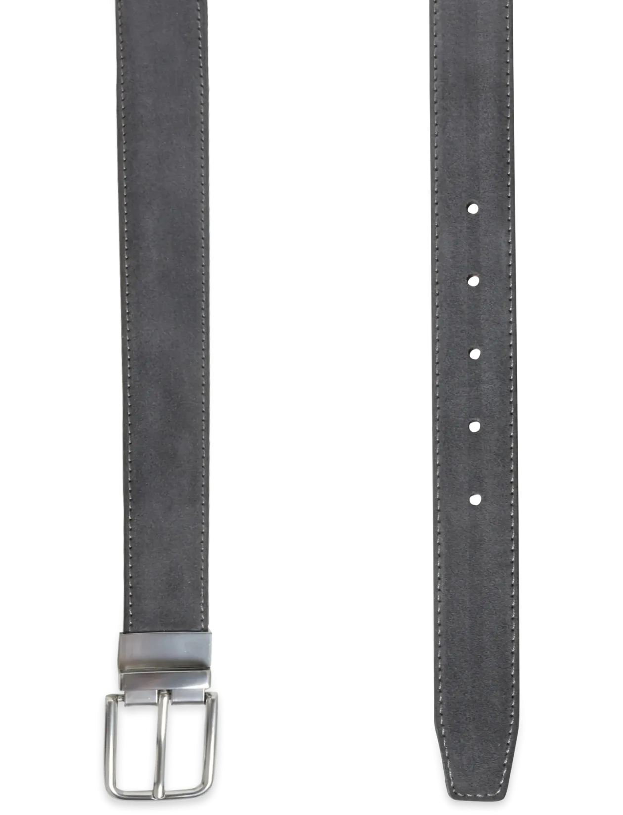 Reversible suede leather belt - Bælter