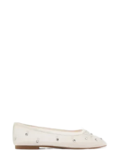 Rhinestone ballet flats - Ballerinaer & Slip ons