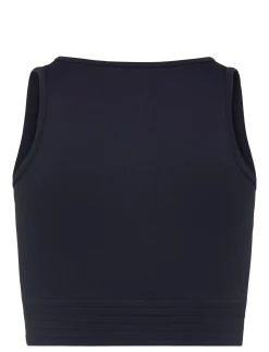 Ribbed Define Cropped V-neck Tank W - Crop tops