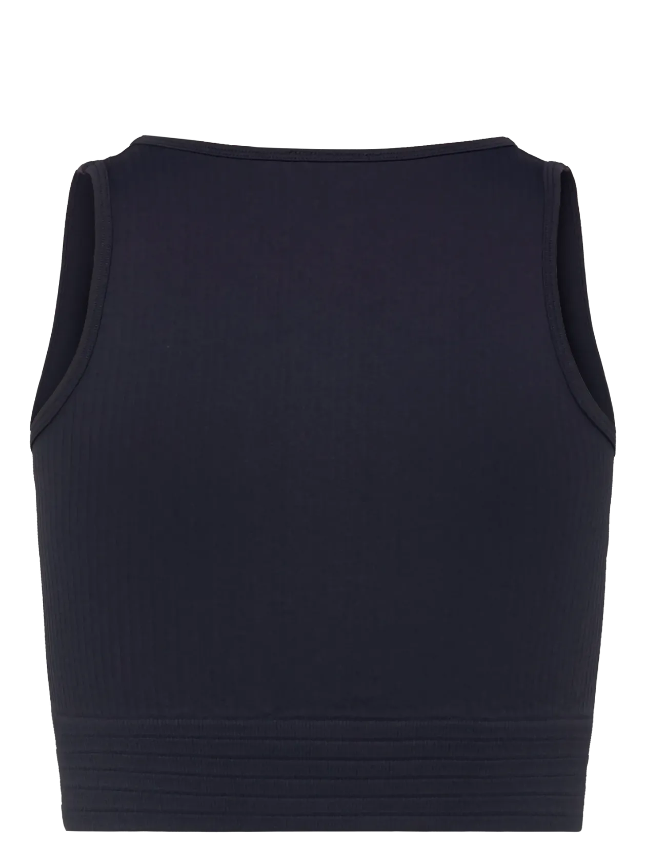 Ribbed Define Cropped V-neck Tank W - Crop tops