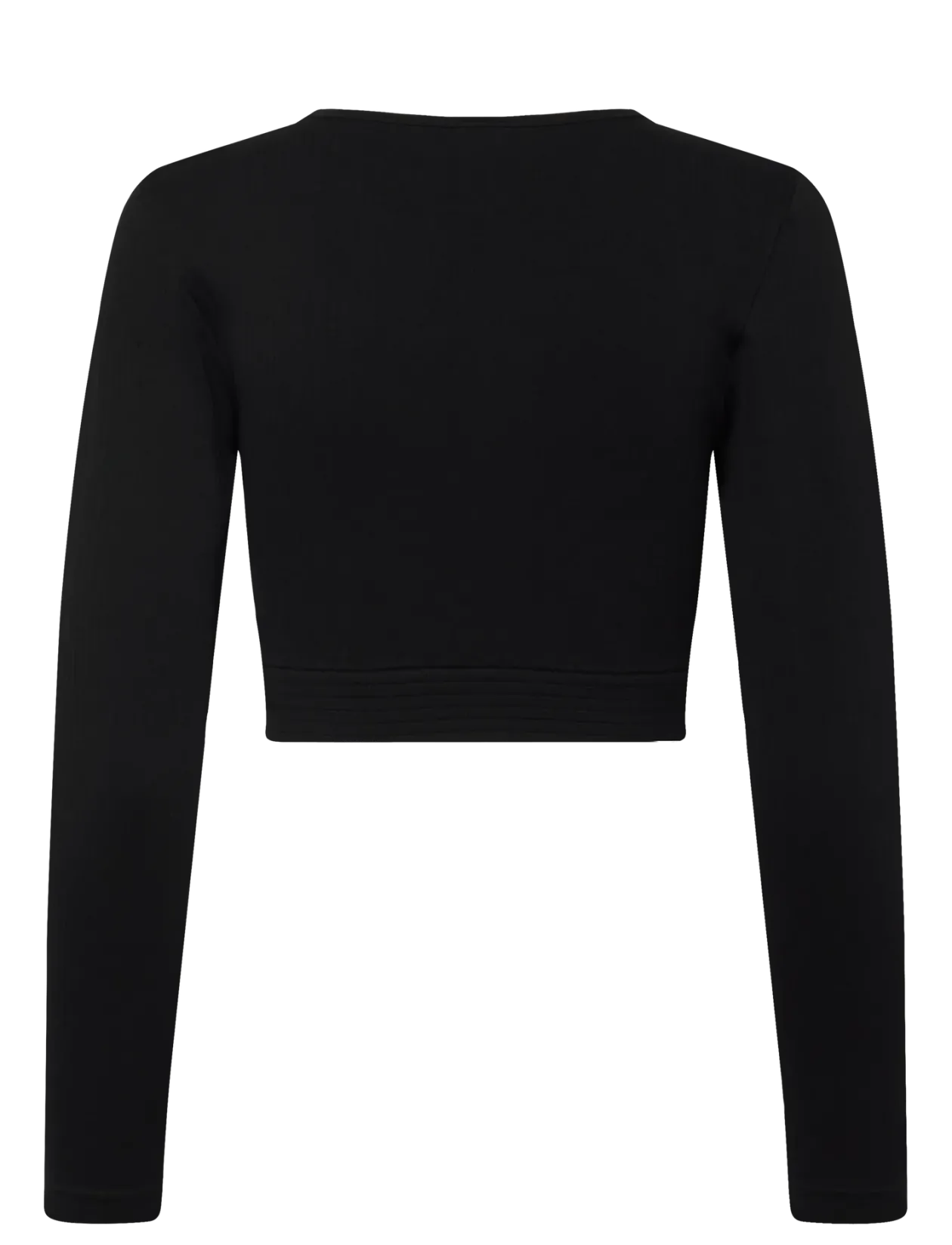 Ribbed Define Seamless Cropped Long Sleeve - Crop tops
