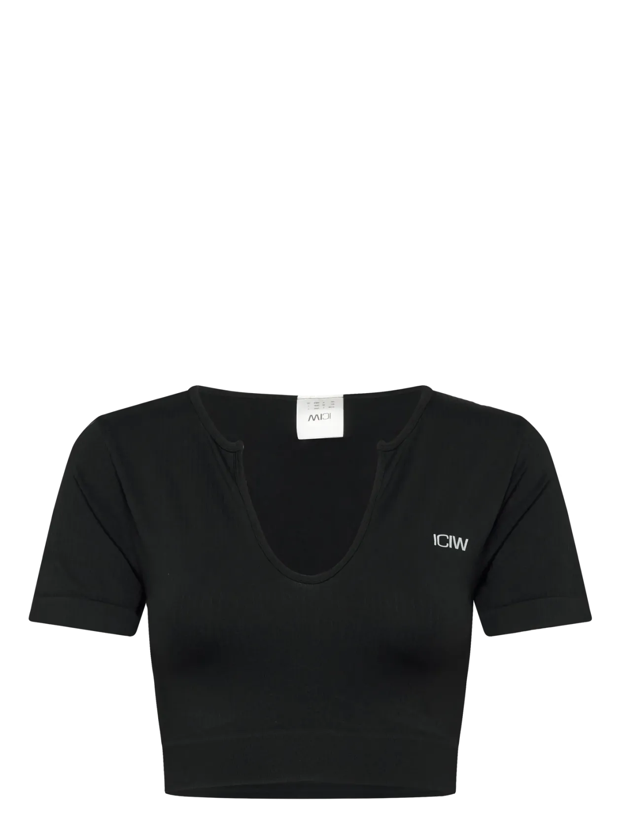Ribbed Define Seamless Cropped T-shirt - Crop tops