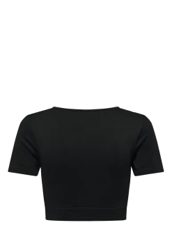 Ribbed Define Seamless Cropped T-shirt - Crop tops