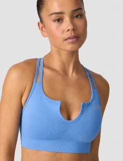 Ribbed Define Seamless Strappy Bra - Sports-bh'er