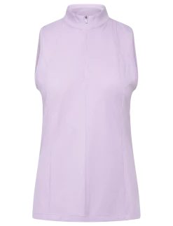 Ribbed Sleeveless Golf Polo - Poloer