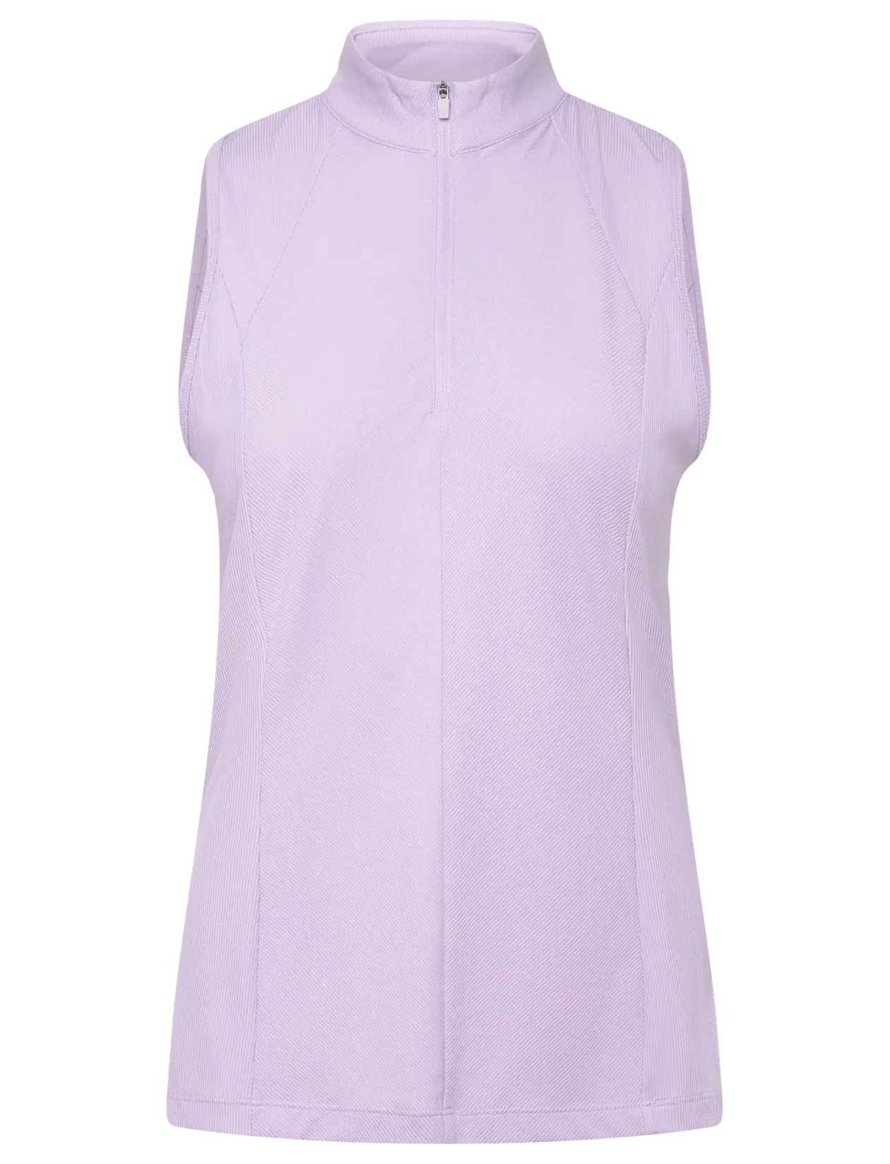 Ribbed Sleeveless Golf Polo - Poloer