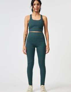 Rib High-Rise Legging, Long - Træningstights