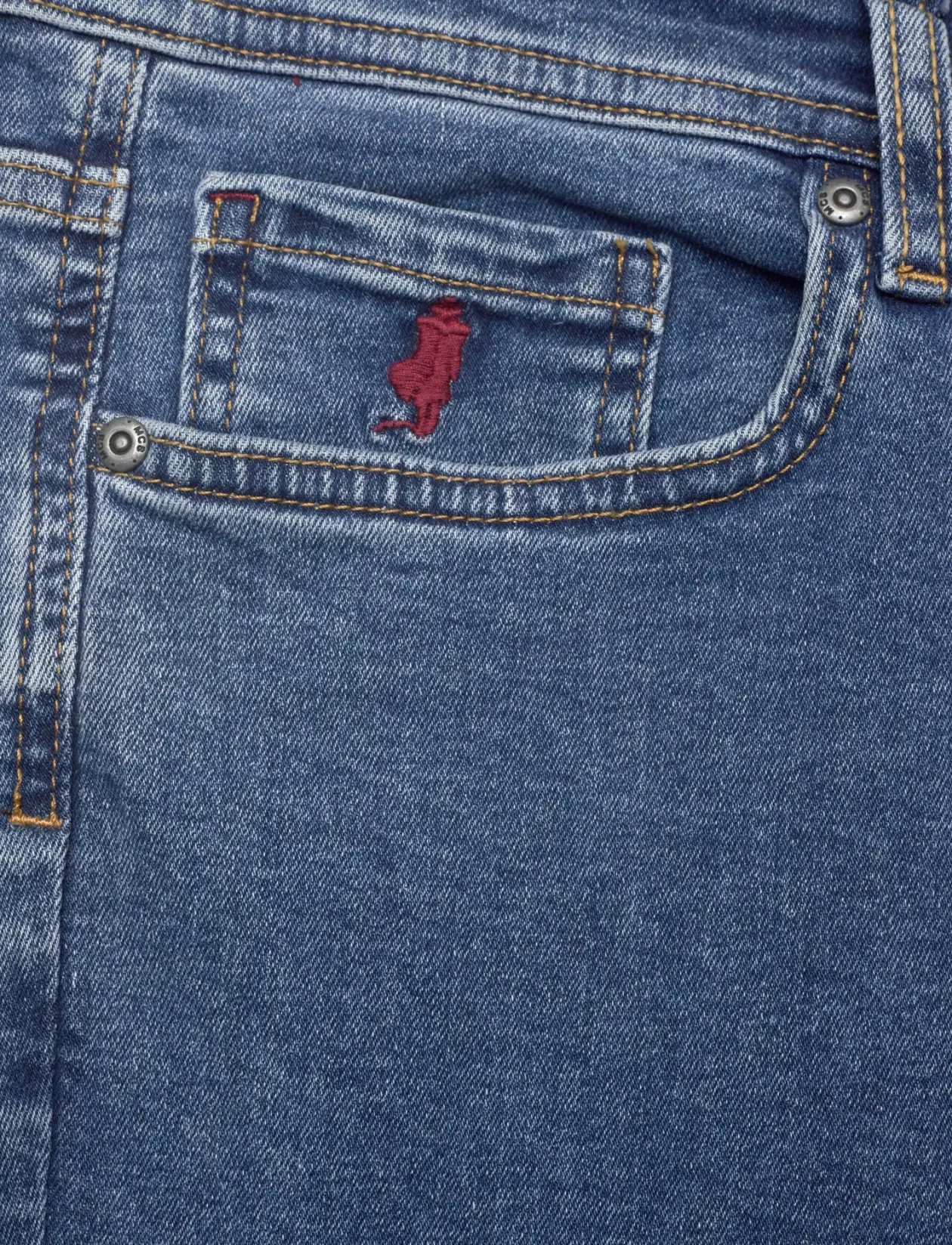 RICK REG LT BL DN MCS M JEANS - Regular jeans