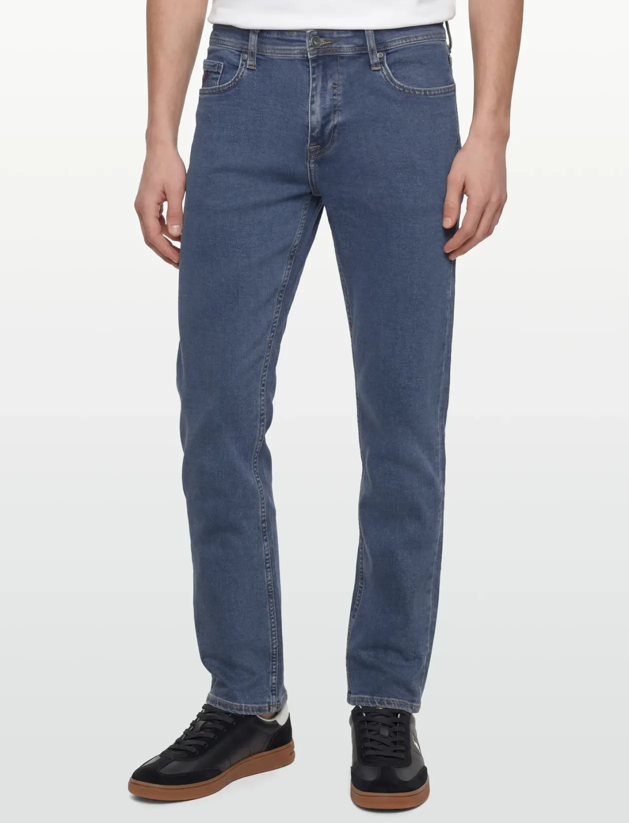 RICK REG LT BL DN MCS M JEANS - Regular jeans