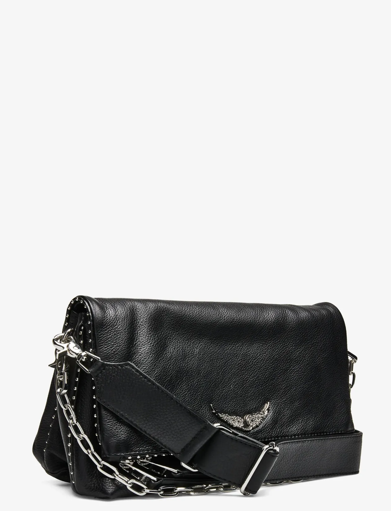 ROCKY GRAINED LEATHER STUDS - Crossbody Bags