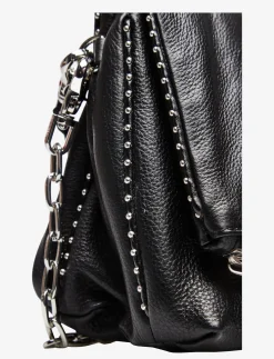 ROCKY GRAINED LEATHER STUDS - Crossbody Bags