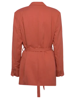 RODEBJER STAND TENCEL - Blazere med bælte