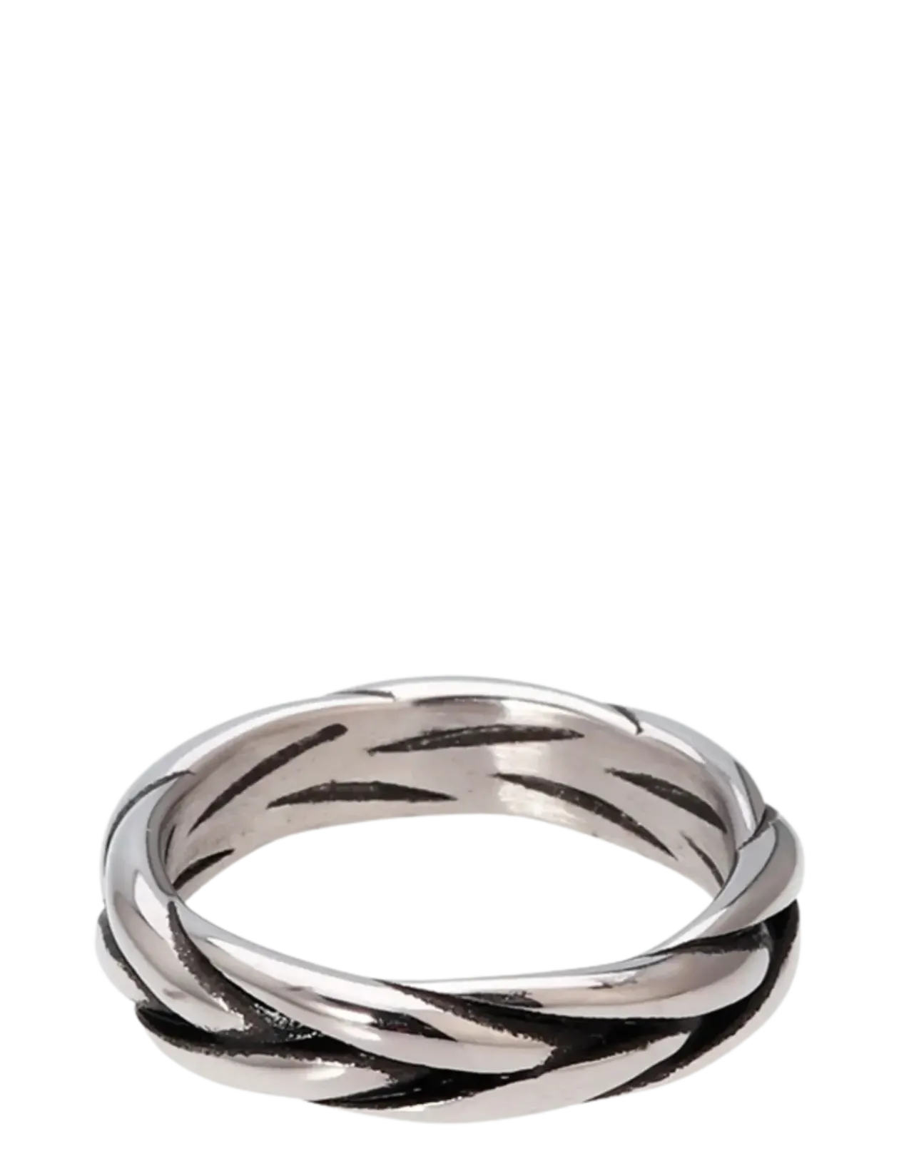 Rope - Twisted Steel ring - Ringe