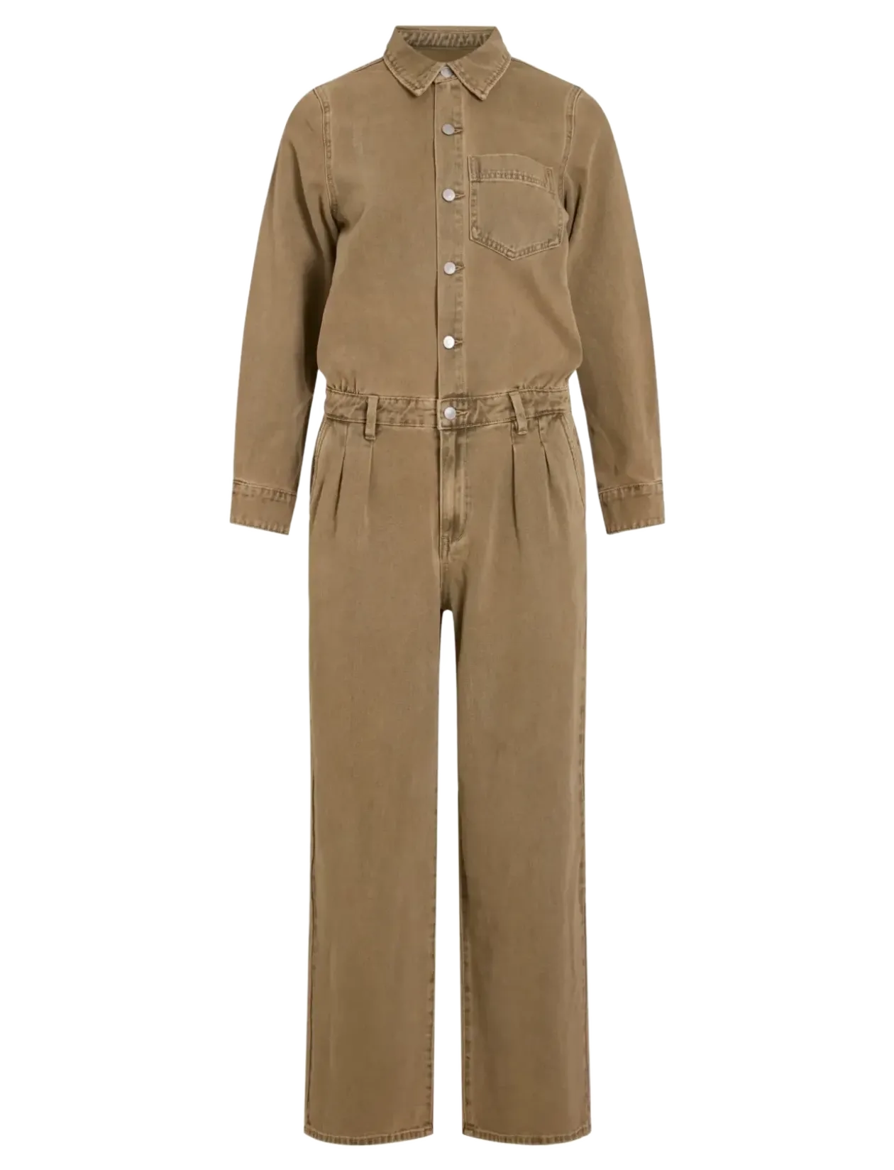 ROUJOLIE LS DENIM JUMPSUIT - Buksedragter