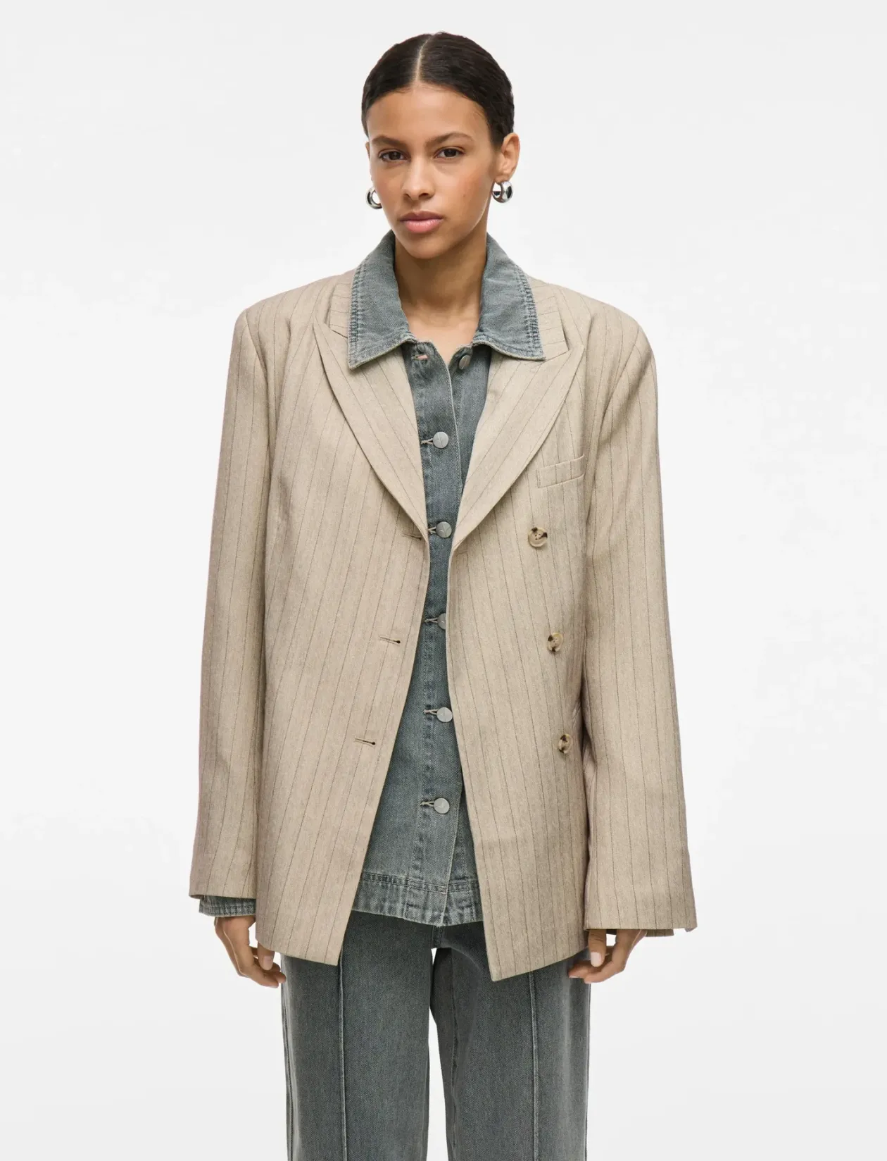 ROUSAGA L/S DB BLAZER - Dobbeltradede blazere
