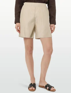 Ruby Jacquard Stripe Lyocell Shorts - Casual shorts