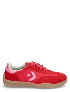 RUN STAR TRAINER OX RED/PINK/EGRET - Lave sneakers