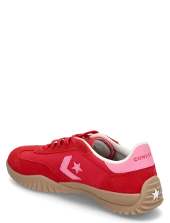 RUN STAR TRAINER OX RED/PINK/EGRET - Lave sneakers