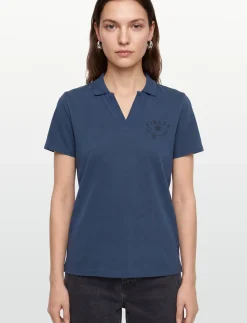 SALLY REG COT VIN W POLO - Poloskjorter
