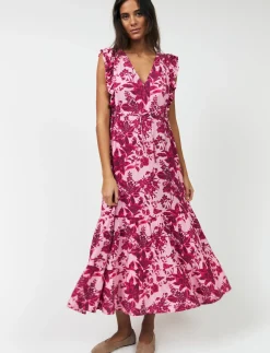 SamoLL Midi Dress SL - Midi kjoler