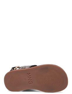Sandals with glitter strap - Sandaler