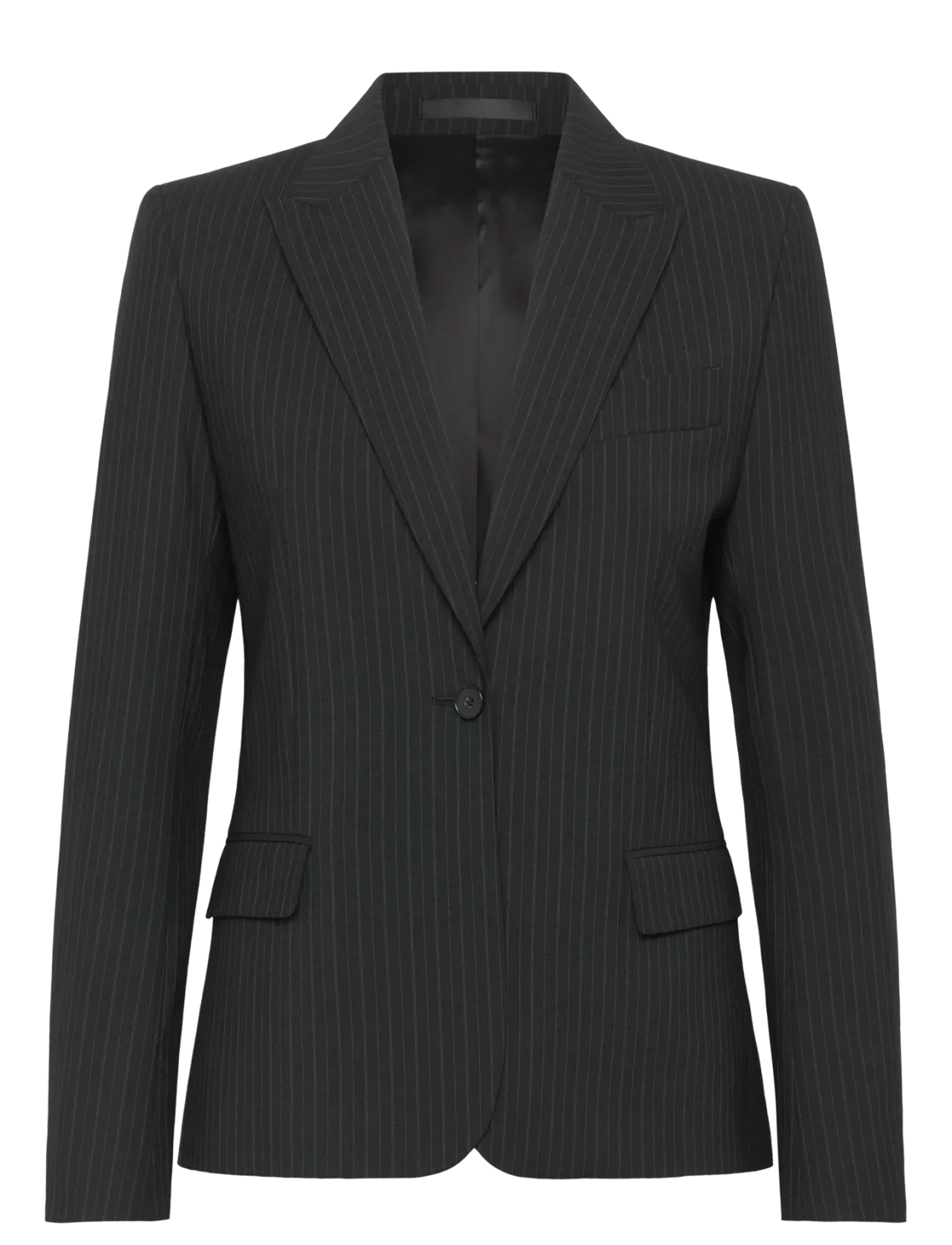 Sasha Pinstripe Blazer - Enkeltradede blazere