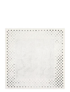 Satin check-print scarf - Tynde tørklæder