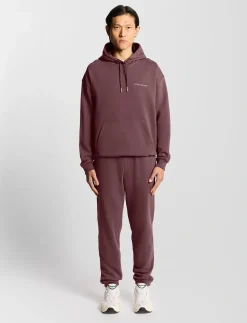 Script Brushback Pullover Hoodie - Hættetrøjer