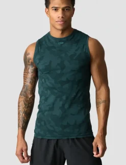 Sculpt Seamless Graphic Tank Top M - Tanktops